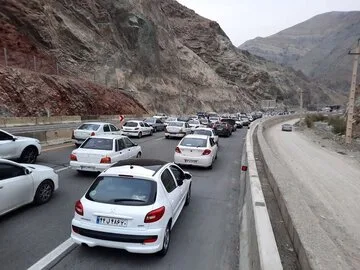 هشدار پلیس راه/ ترافیک سنگین در این محور شمالی