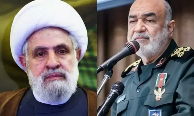 تبریک سردار سلامی برای پیروزی مقاومت اسلامی به دبیرکل حزب‌الله