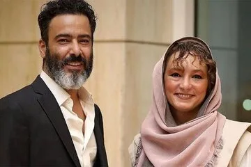 عکس عاشقانه سحر ولدبیگی و نیما فلاح کنار دریا