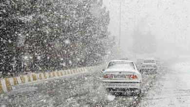 هشدار/ محورهای مسدود شده بر اثر بارش برف و کولاک