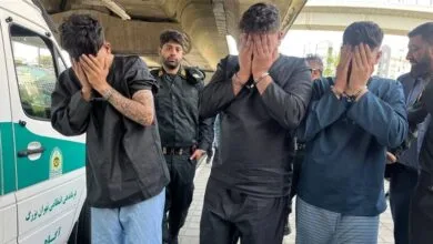 زورگیری ترسناک از راننده تیبا در اتوبان صدر