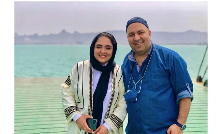 تبریک یلدایی متفاوت نرگس محمدی با فیلمی از همسرش سوژه شد