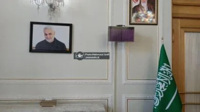 حذف عکس سردار سلیمانی از وزارت خارجه جنجال برانگیز شد +عکس