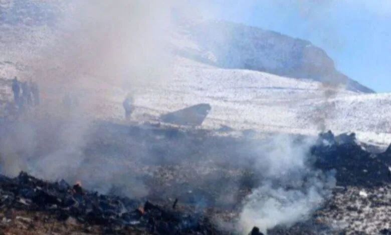 جزئیات سقوط هواپیمای نظامی در کبودراهنگ