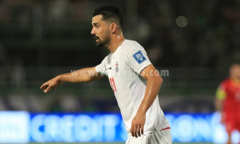 مدافع تیم ملی داماد شد +عکس