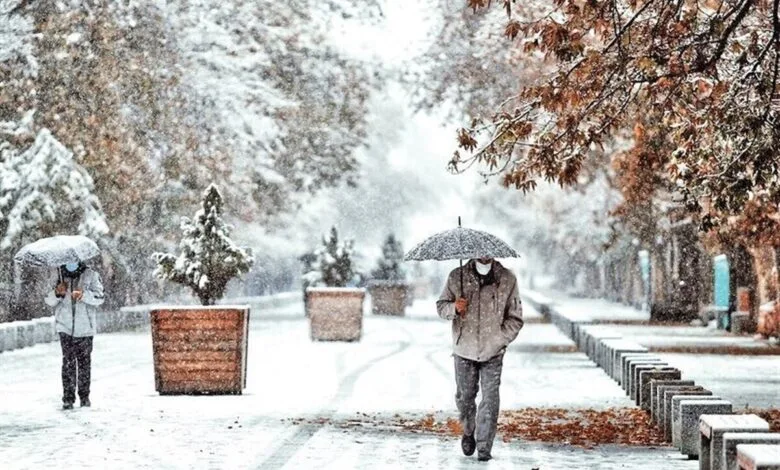 هشدار هواشناسی ۱۷ دی / این استان‌ها برفی می‌شوند