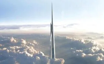 تصاویری دیدنی از برج هزار متری بن سلمان