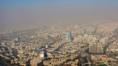شاخص آلودگی هوای تهران امروز ۲۹ اسفند اعلام شد