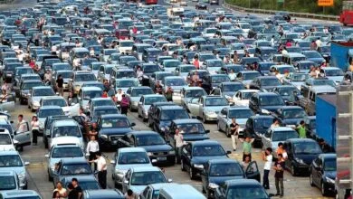 ترافیک سنگین در محورهای هراز و چالوس