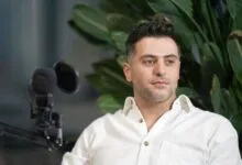 قاب صمیمی علی ضیا با خواننده مشهور رپ