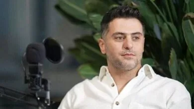 قاب صمیمی علی ضیا با خواننده مشهور رپ
