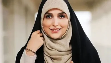 قاب خانوادگی مژده لواسانی در آرامگاه سعدی