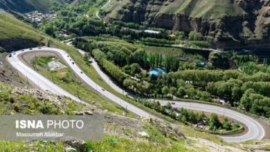 جاده چالوس از این تاریخ مسدود می‌شود