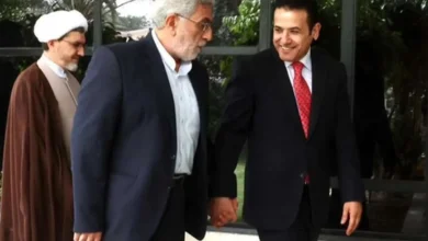 دیدار سردار قاآنی و مشاور امنیت ملی عراق در بغداد
