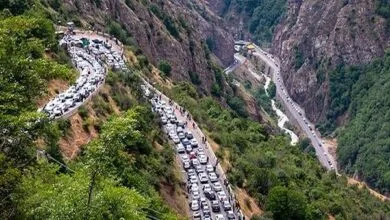 جاده چالوس تا پایان اردیبهشت‌ماه مسدود شد