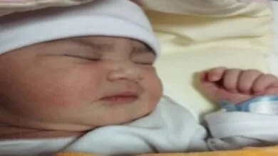 یک مادر آبادانی نوزاد سنگین وزن به دنیا آورد